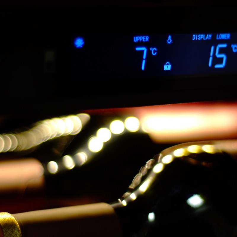 Sirius wine cooler S-W3 touch control with LCD display